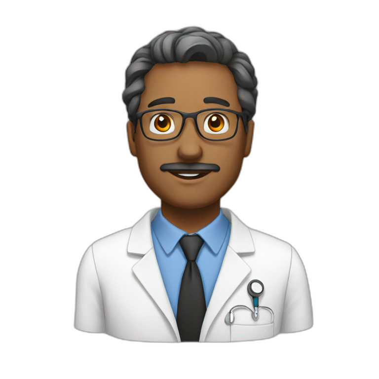 Doc Emmett brown | AI Emoji Generator