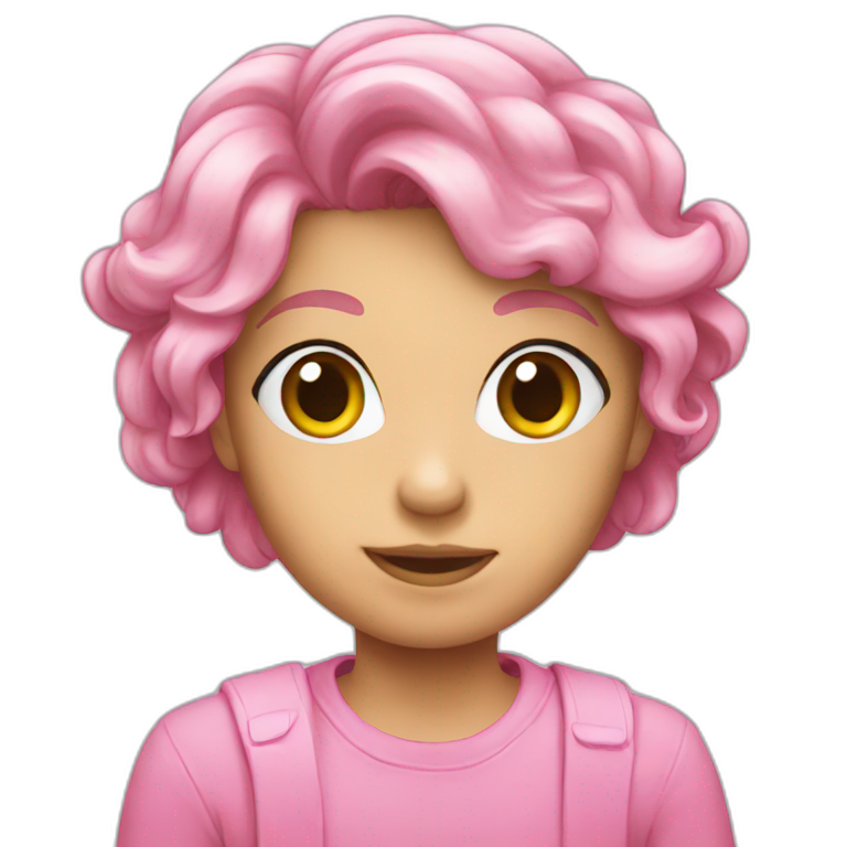 relogio pink | AI Emoji Generator