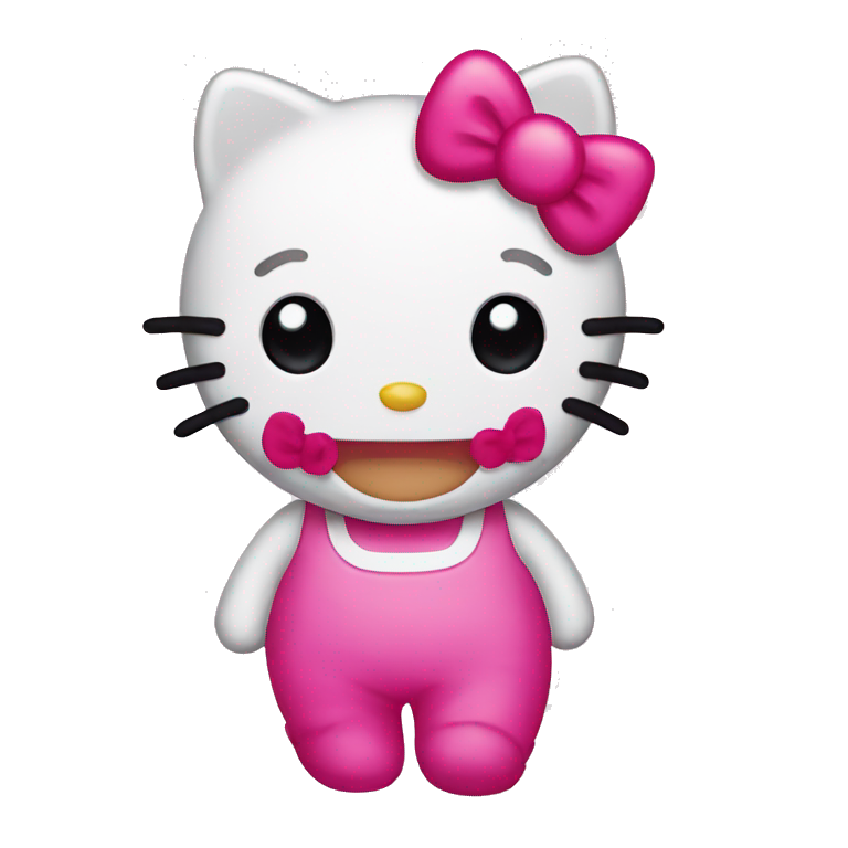 Hello kitty crying emoji | AI Emoji Generator