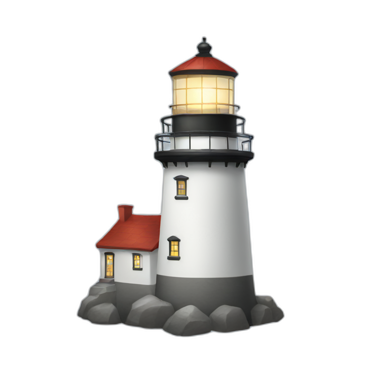 Lighthouse | AI Emoji Generator