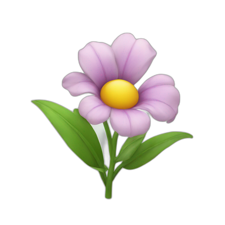 beautiful Purple flower | AI Emoji Generator