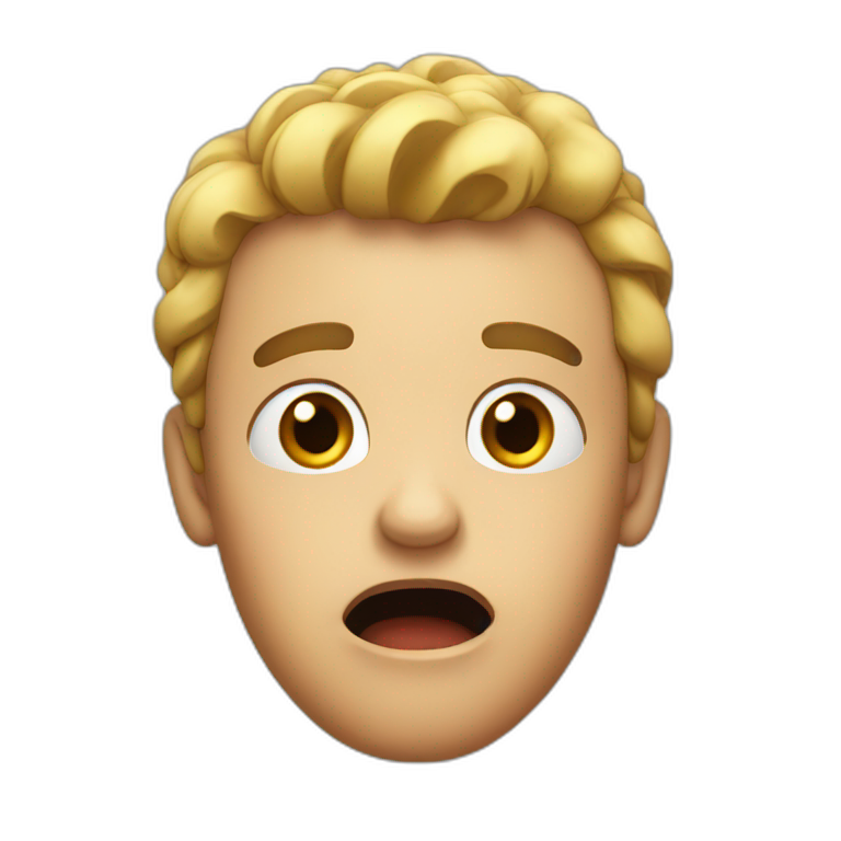 shocked face emoji | AI Emoji Generator