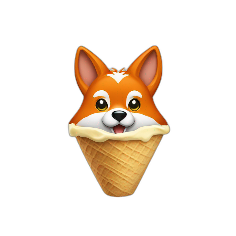 a man who eat a ice cream | AI Emoji Generator