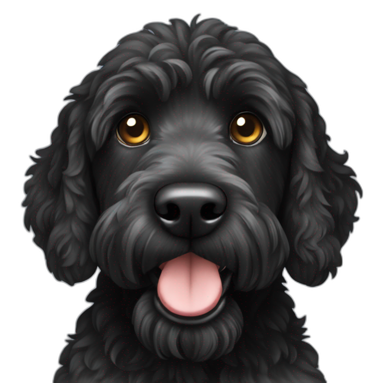 Mini labradoodle AI Emoji Generator