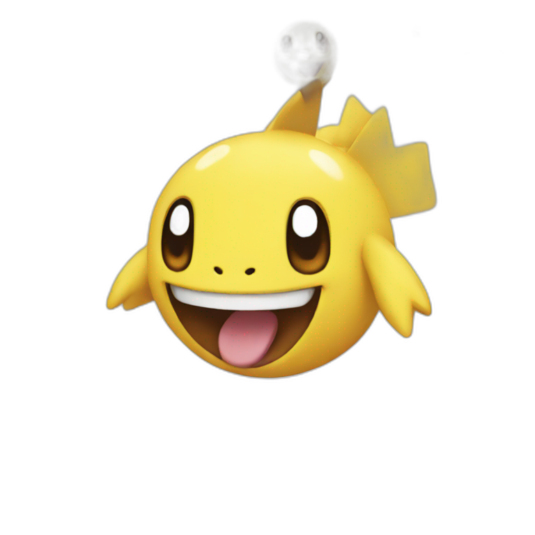 character from the pokemon series being happy | AI Emoji Generator