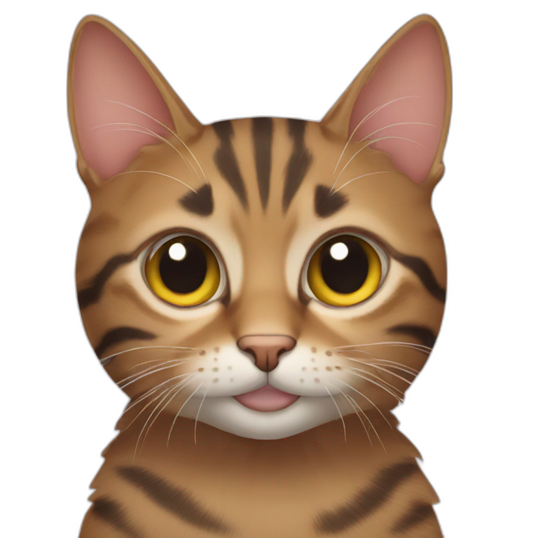 tabby cat full body | AI Emoji Generator