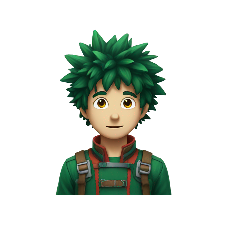 Bakugo fusion deku | AI Emoji Generator