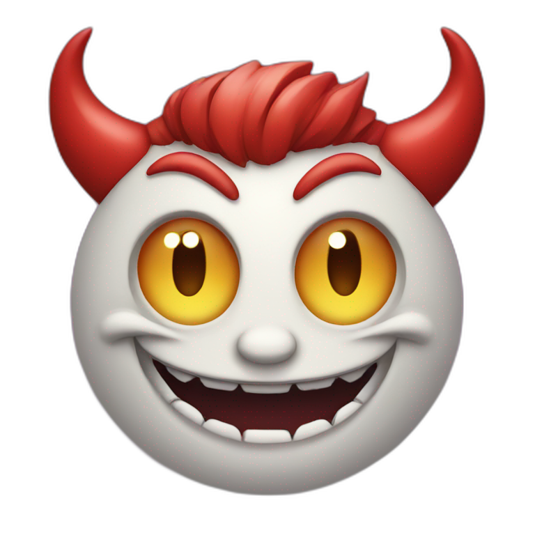 artificial devil fruit smile | AI Emoji Generator