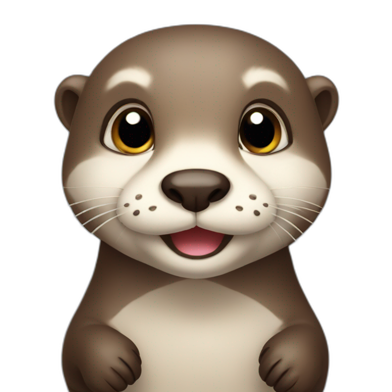 cute-otter-with-grapefruit-hello | AI Emoji Generator