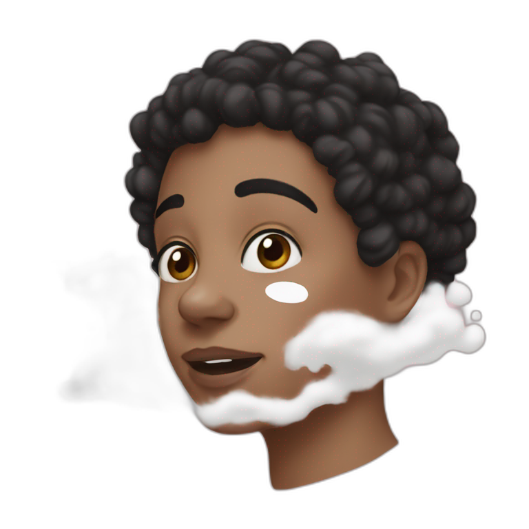 Hands making heart Mexican with vitiligo | AI Emoji Generator