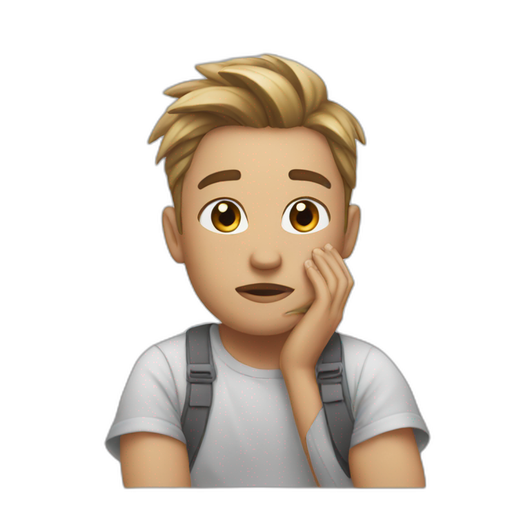 🥺+😔=? | AI Emoji Generator