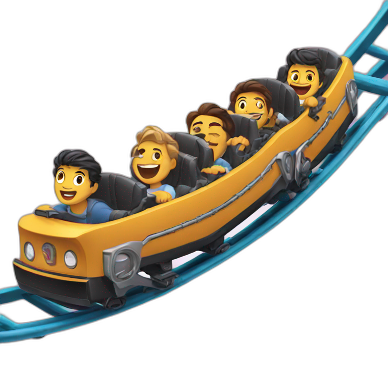 roller coaster AI Emoji Generator