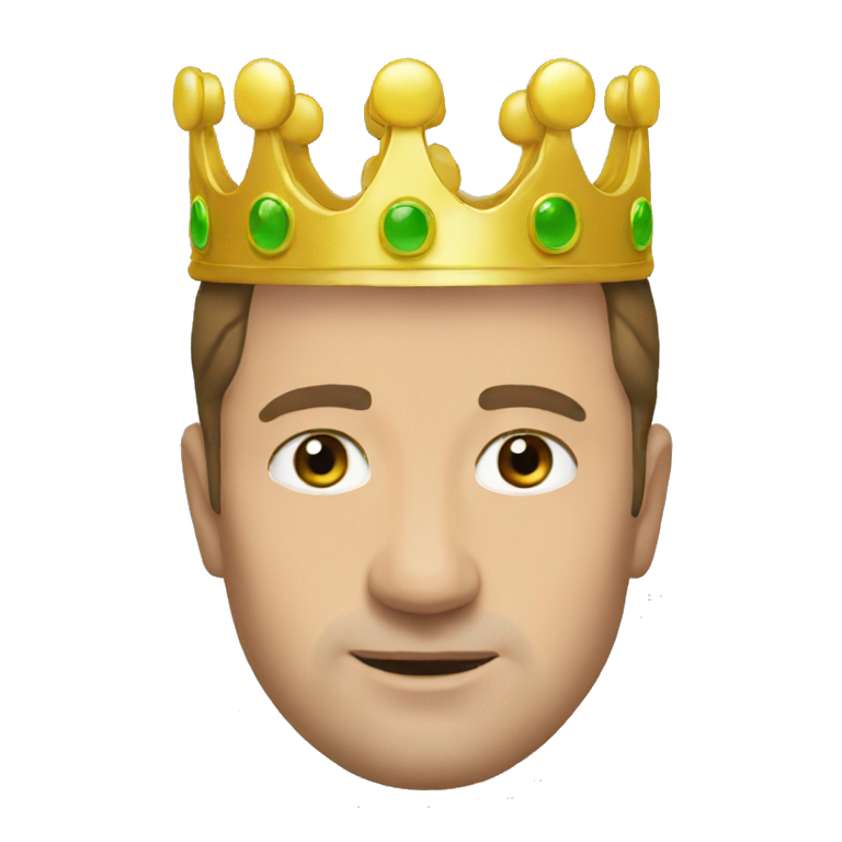 vladimir zelensky in the crown | AI Emoji Generator