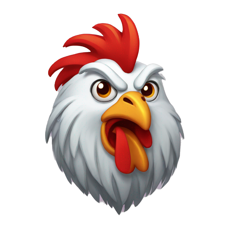 Rooster clown | AI Emoji Generator