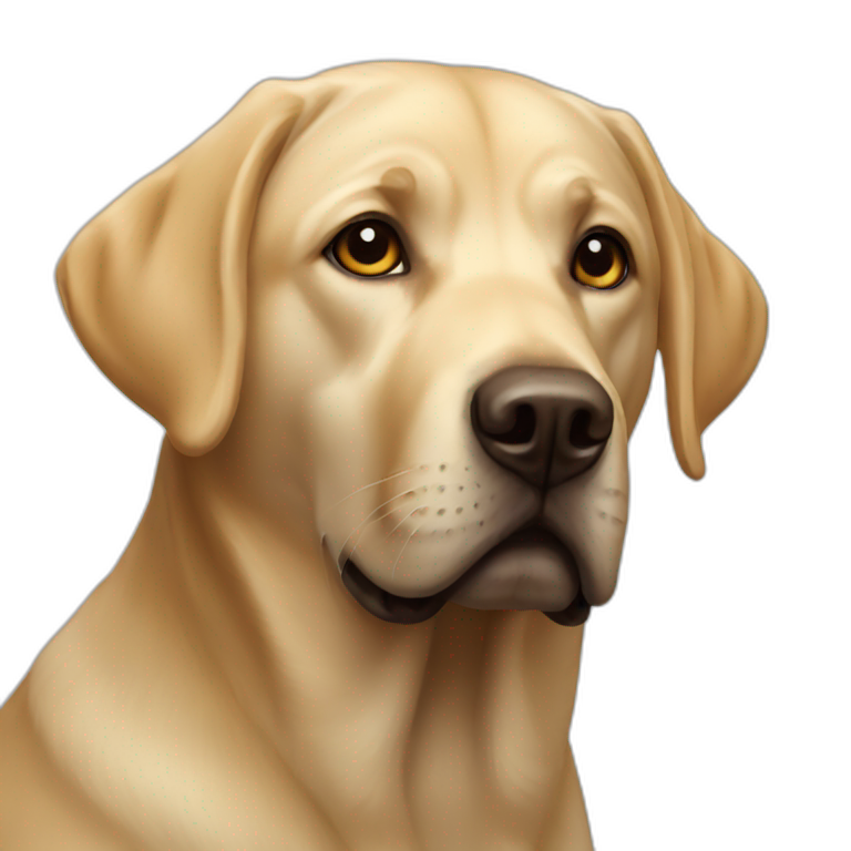 Smiling Labrador Ai Emoji Generator