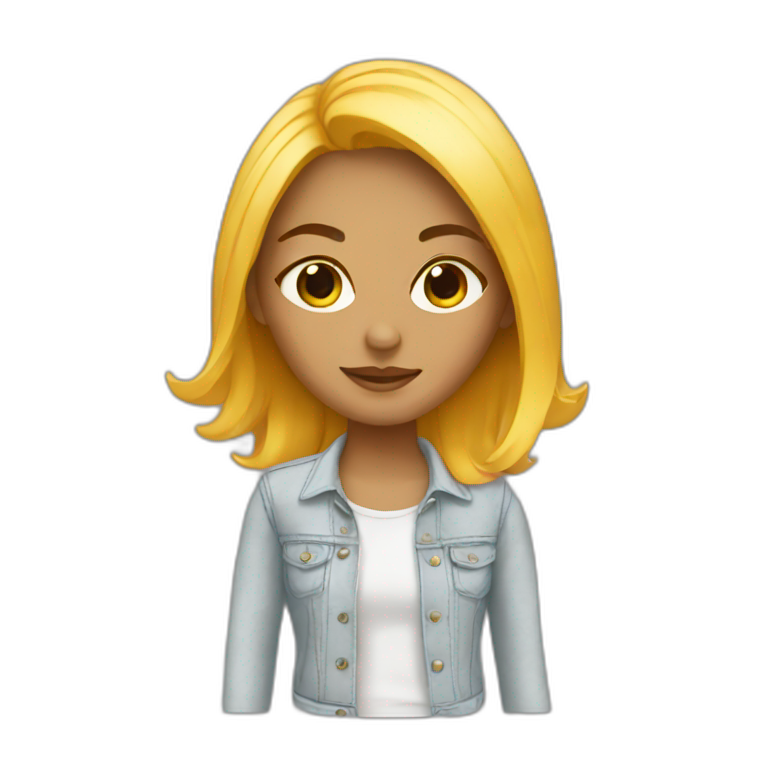 Interior designer with engineering hat girl | AI Emoji Generator