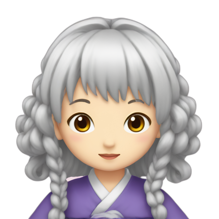 Kanna kamui | AI Emoji Generator