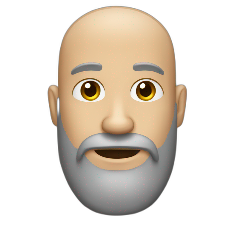 Baldness with hair | AI Emoji Generator