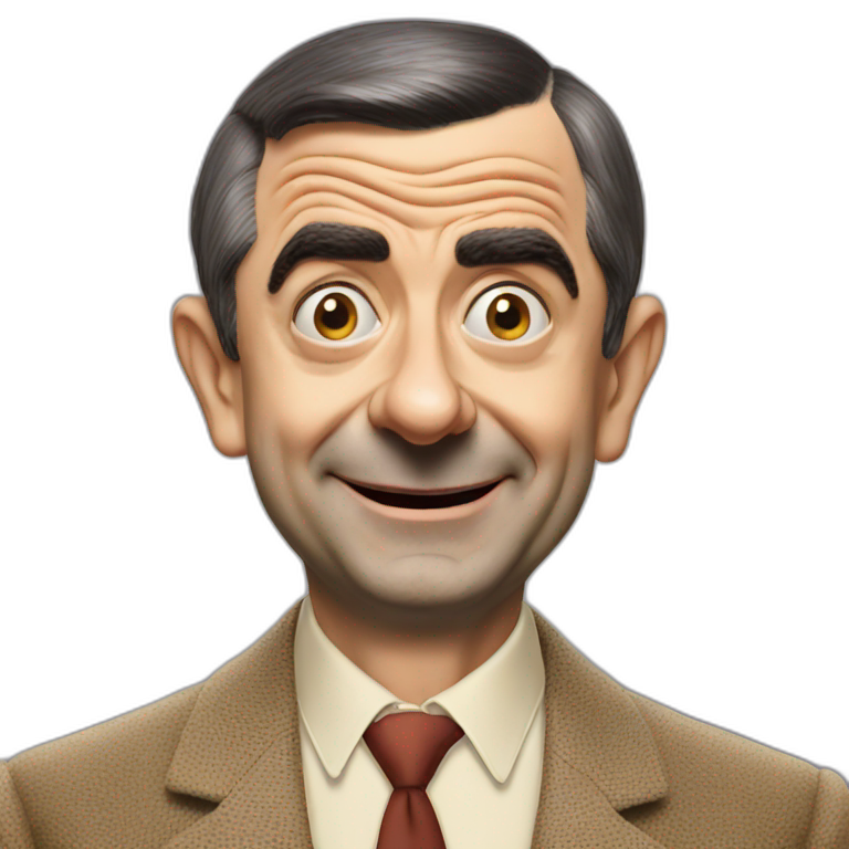 mr bean crying | AI Emoji Generator