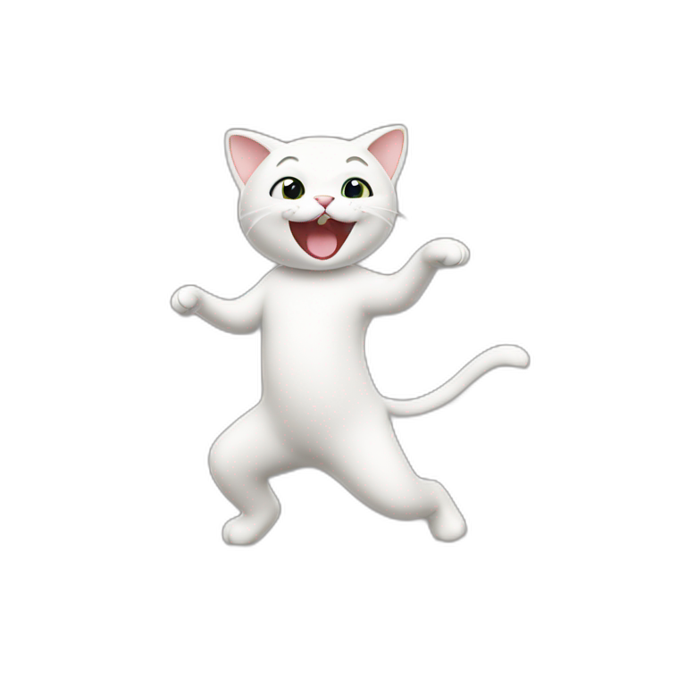 cat dancing | AI Emoji Generator