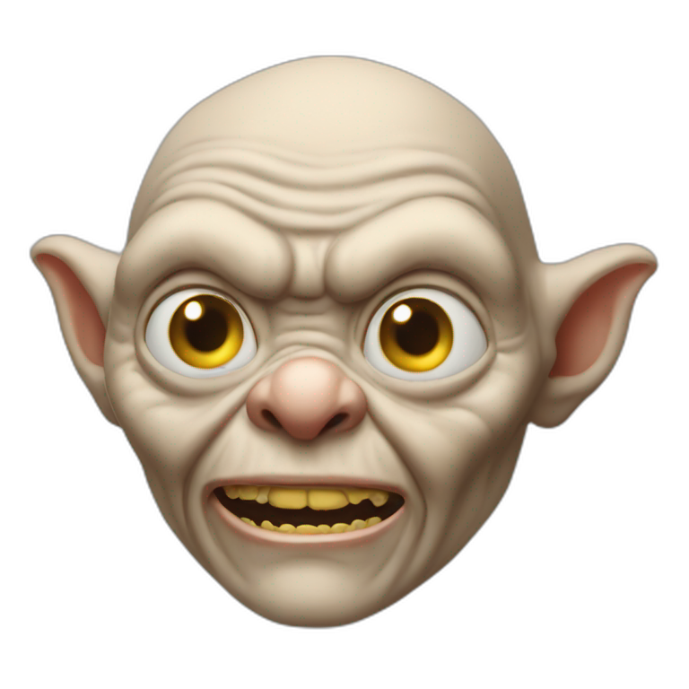 Think Golum | AI Emoji Generator