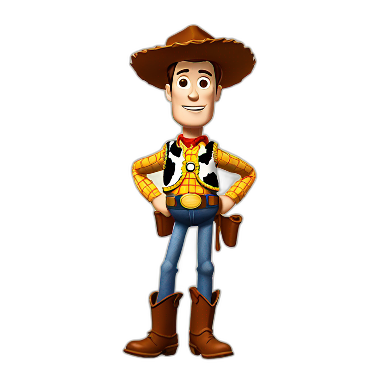 Woody toy story boxe posture | AI Emoji Generator