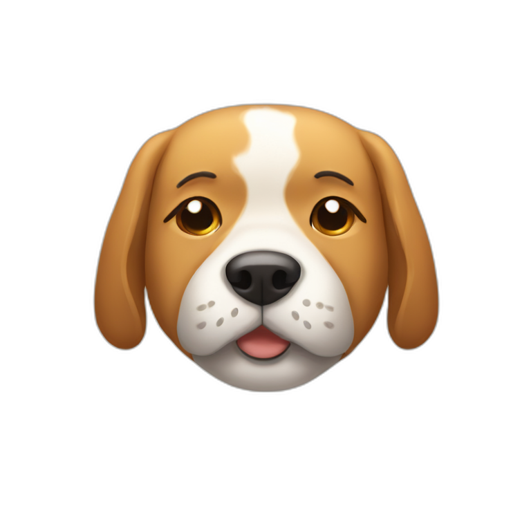 sleepy dog | AI Emoji Generator