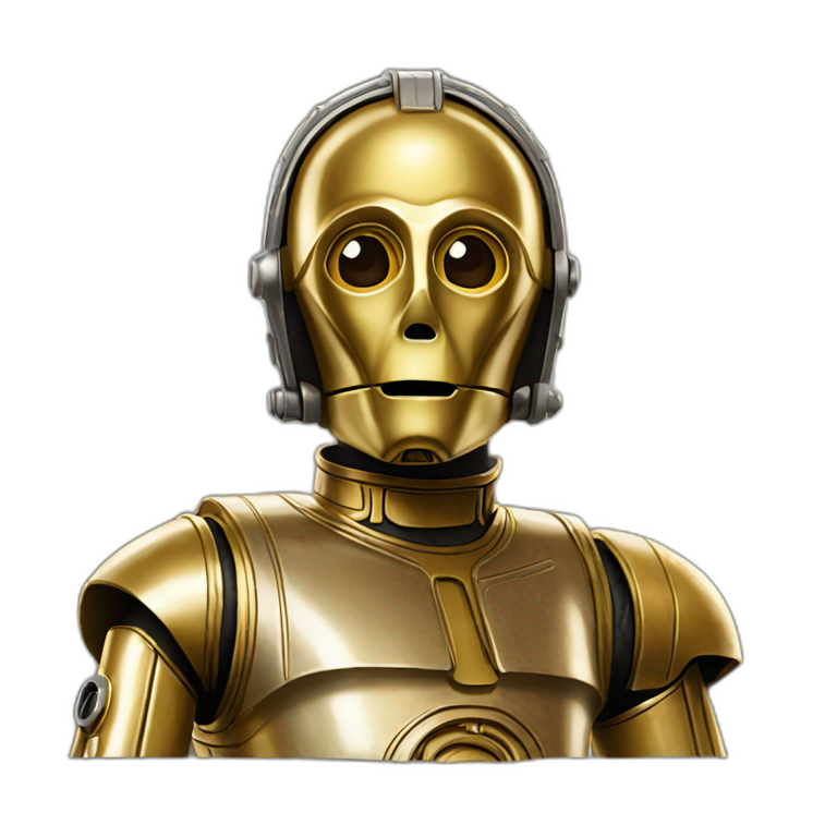 C3PO hand | AI Emoji Generator