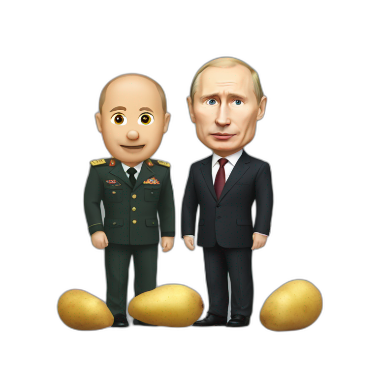 lykashenko and potato | AI Emoji Generator