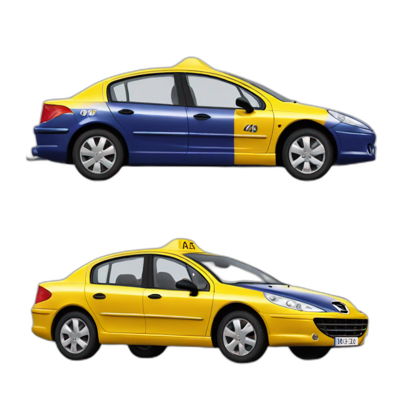 Peugeot 406 & 407 (Taxi), Peugeot 406 & 407 from the movies…