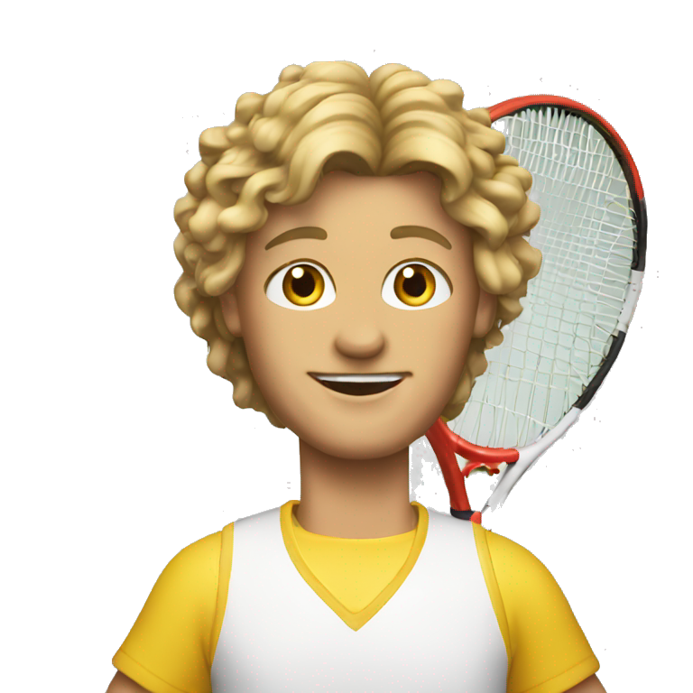 tennis in the 80s | AI Emoji Generator