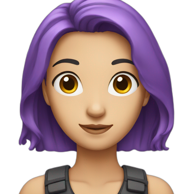 purple hourse | AI Emoji Generator