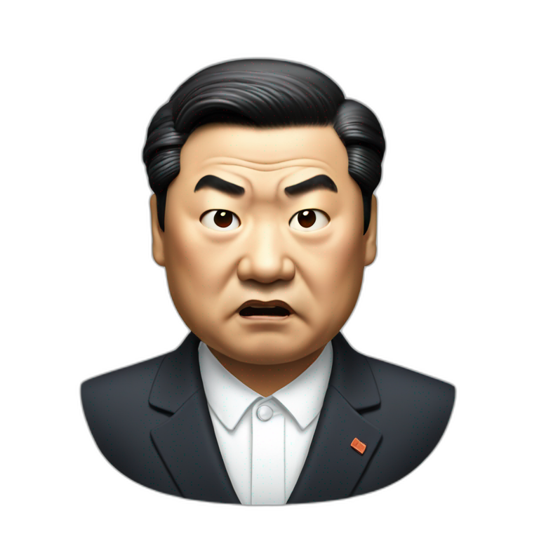 angry Xi Jinping | AI Emoji Generator