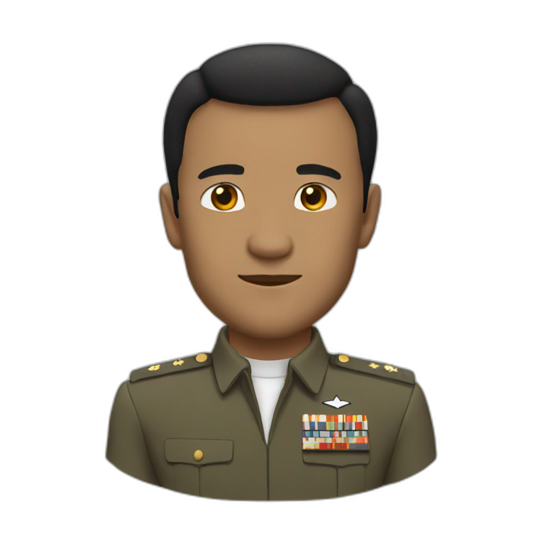 Commander in Chief white skin | AI Emoji Generator