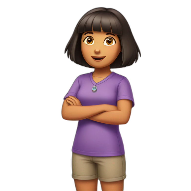 Dora the explorer | AI Emoji Generator