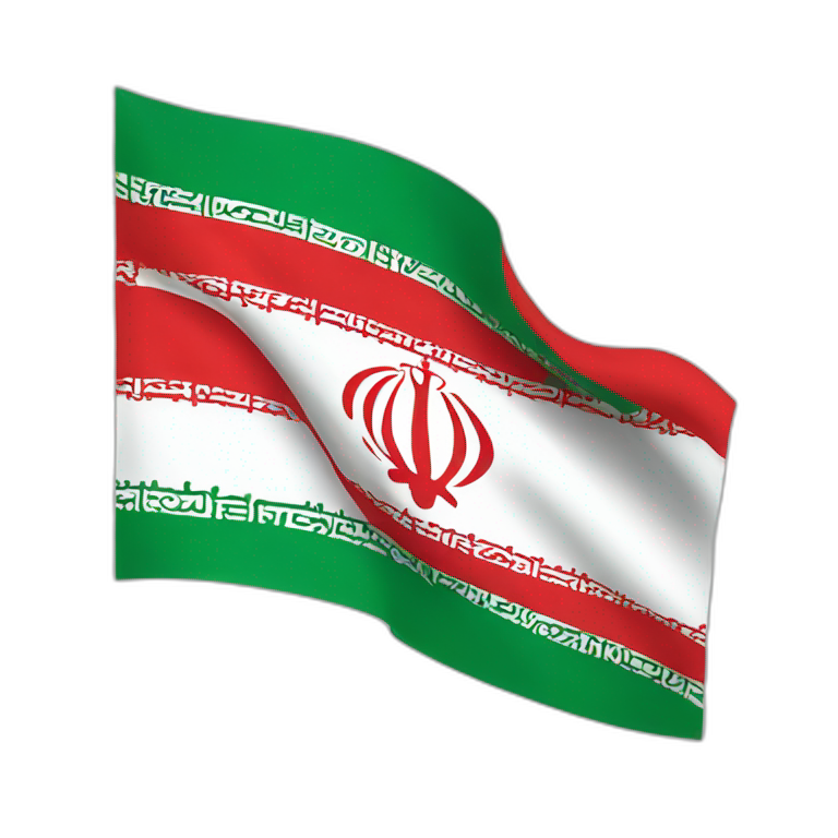 Achaemenid flag of Iran | AI Emoji Generator