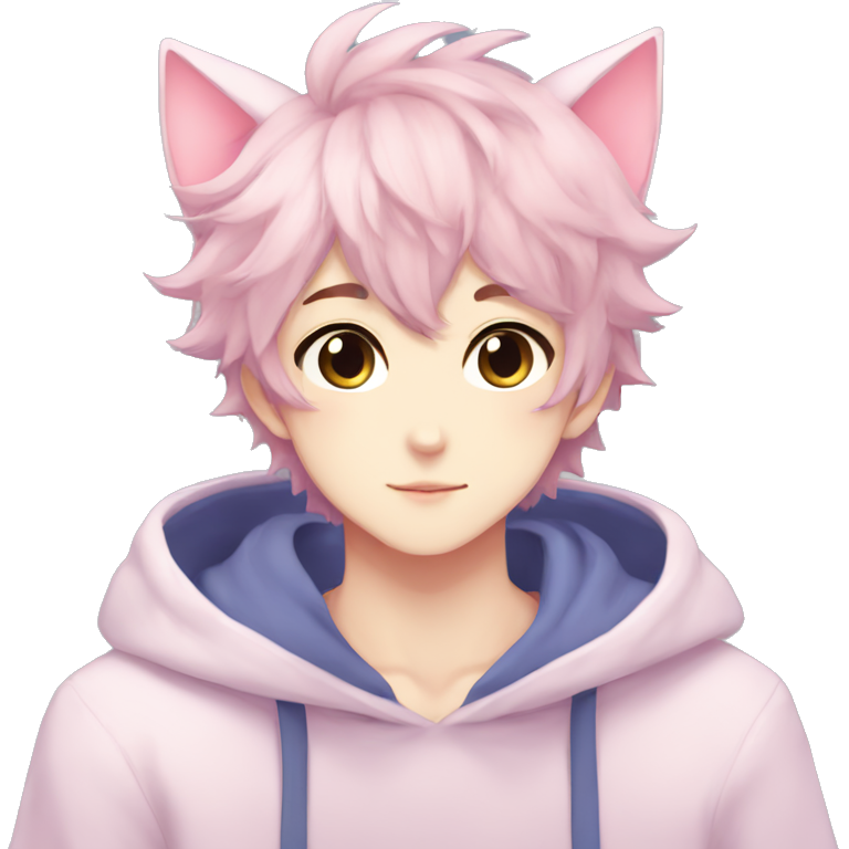 Shy Shiny Cute Attractive Sexy Gorgeous Kawaii Anime Catboy with pretty ...