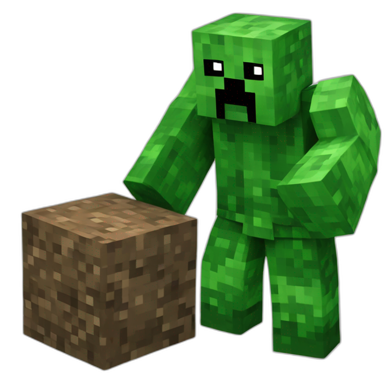 Creeper Minecraft Ai Emoji Generator 4579