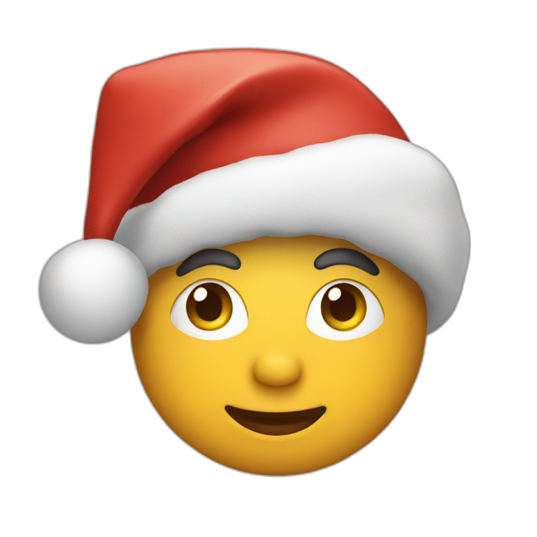 christmas santas | AI Emoji Generator