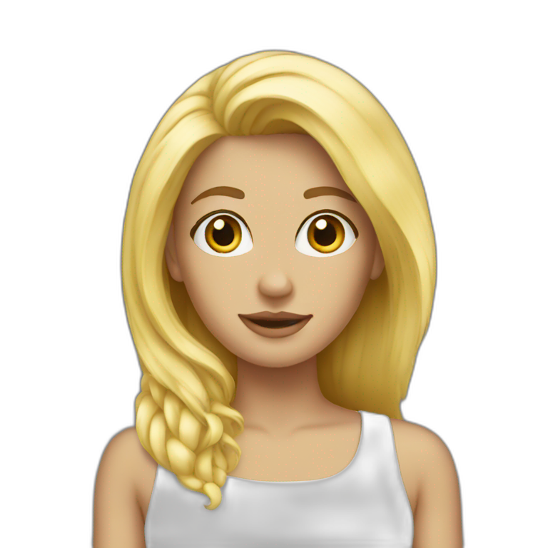 Blonde | AI Emoji Generator