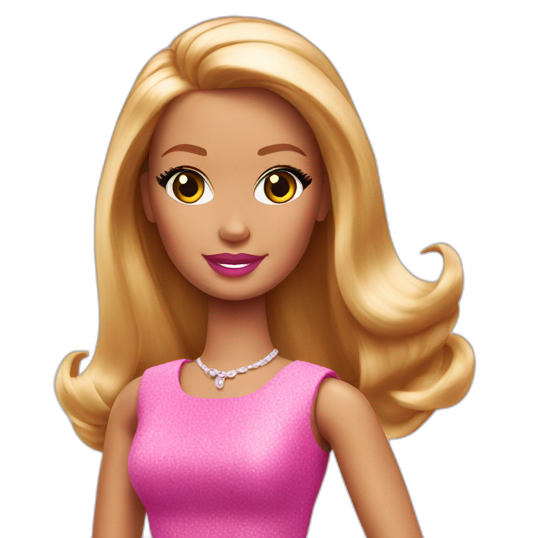 barbie fair utopia bibble | AI Emoji Generator