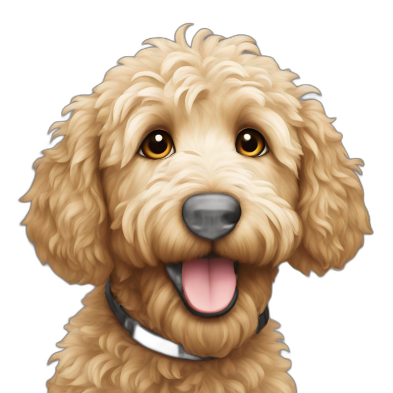 goldendoodle-puppy | AI Emoji Generator