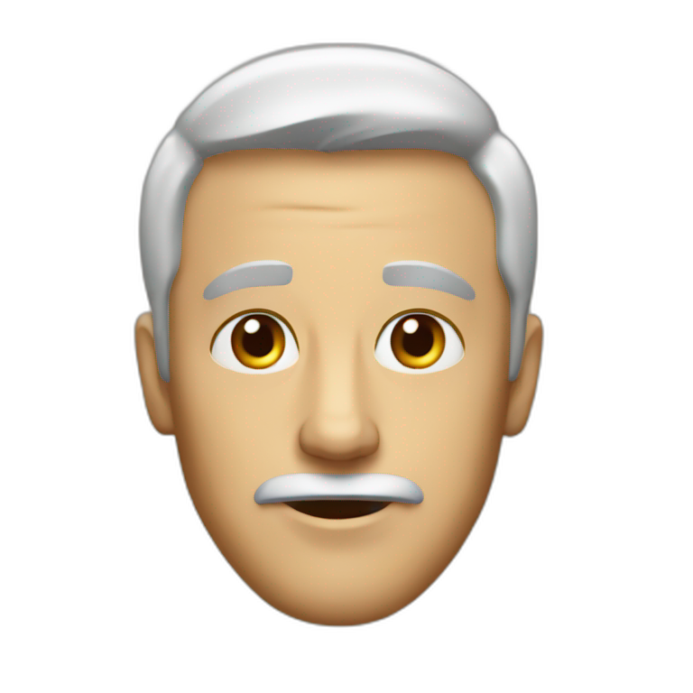 Mature and stable middle-aged handsome farmer | AI Emoji Generator