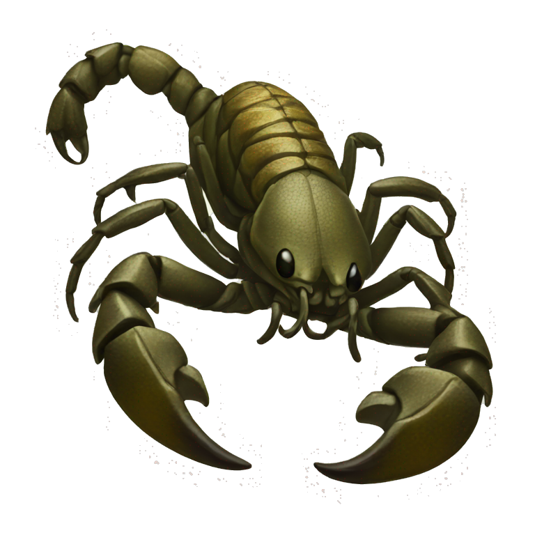 Scorpion with sunglasses | AI Emoji Generator