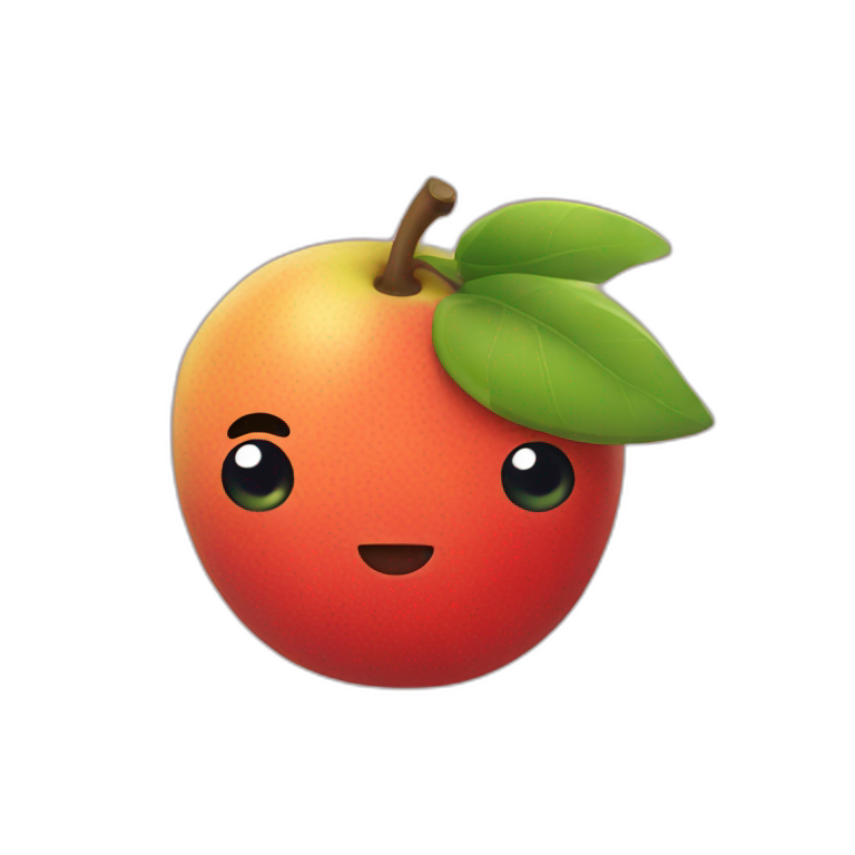 Kitsune fruit from blox fruits | AI Emoji Generator