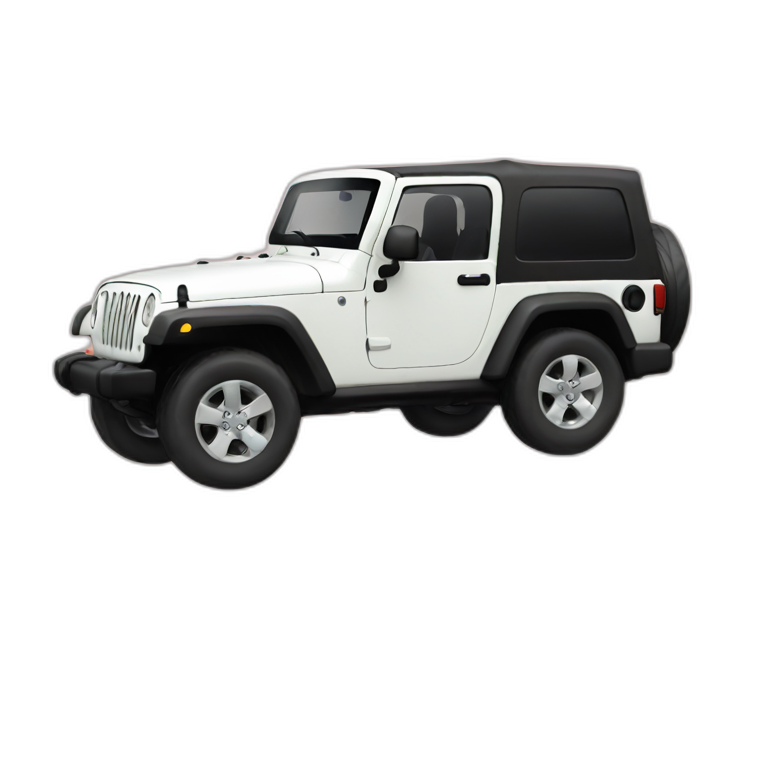 A blue jeep cherokee | AI Emoji Generator