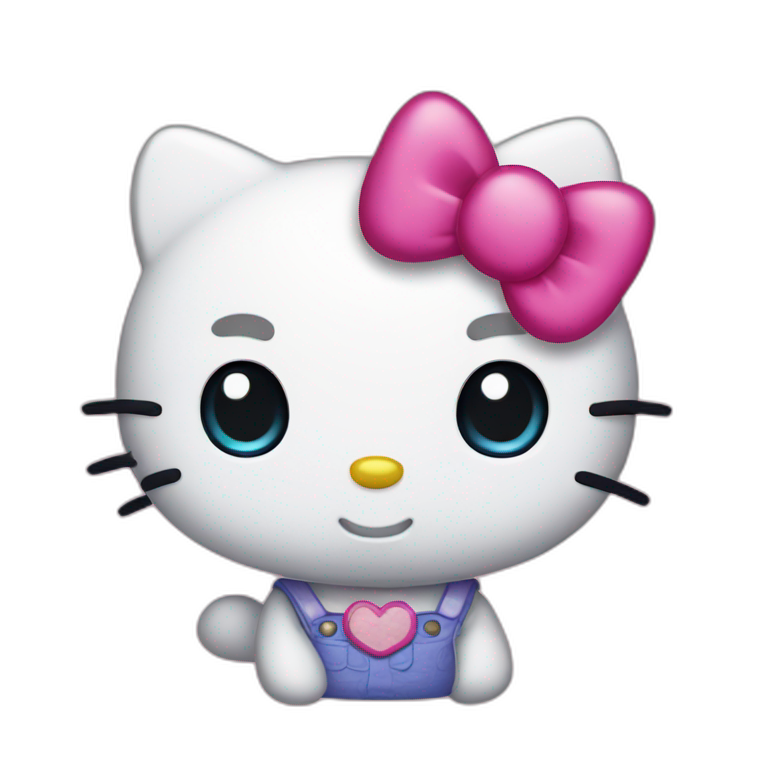 Hello kitty | AI Emoji Generator