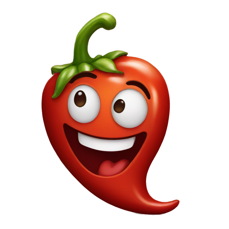 red pepper smiling | AI Emoji Generator