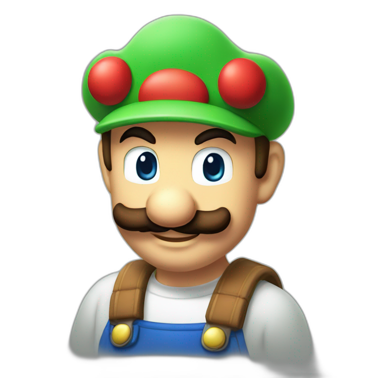 Mario & Luigi having babies | AI Emoji Generator