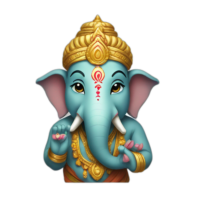 Lord Ganesha | AI Emoji Generator